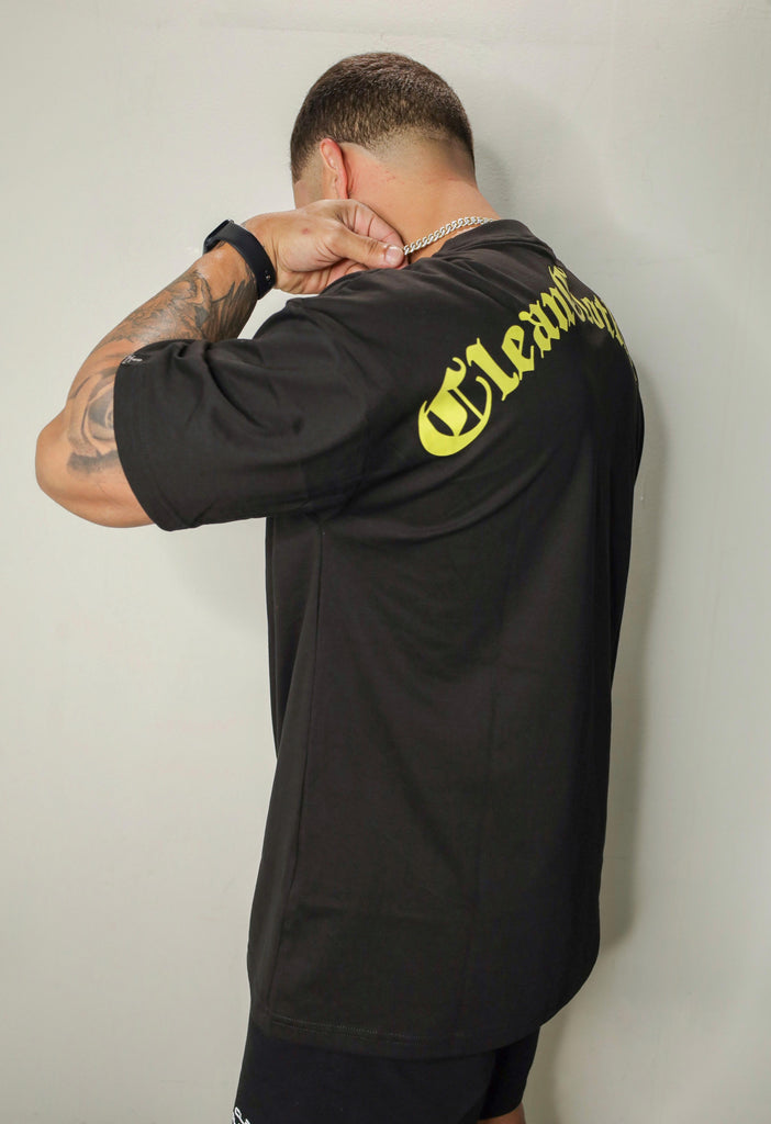 Oversize Letter Yellow CC