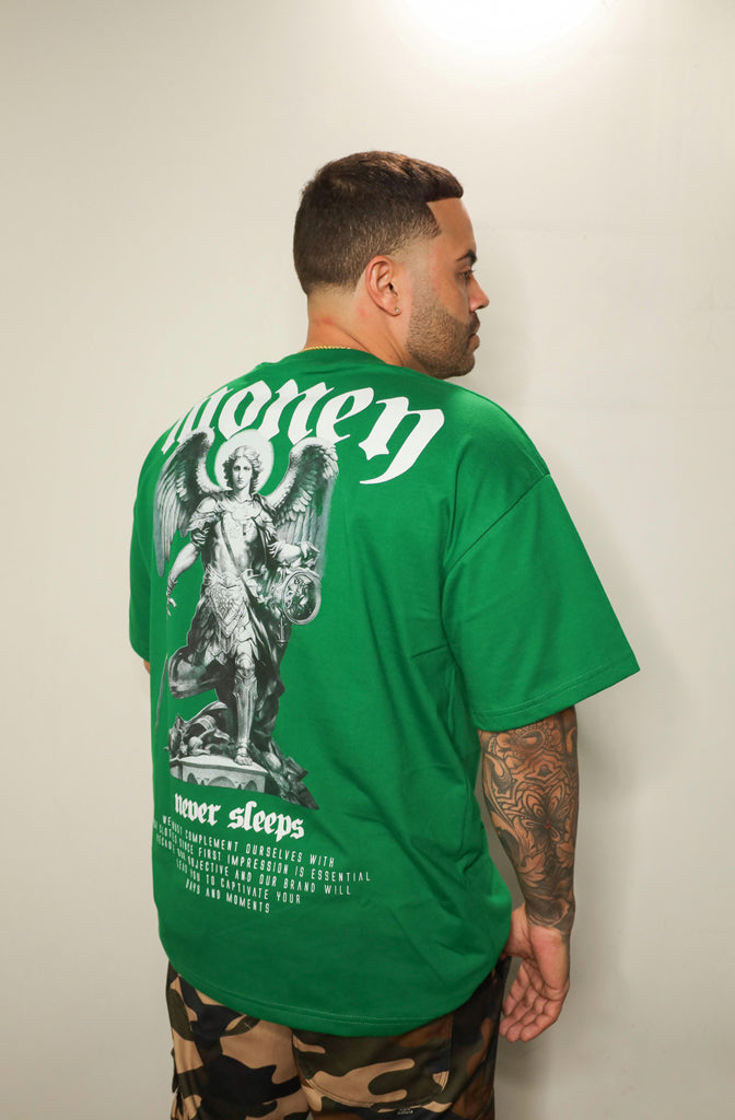 Oversize Money Never sleeps (green)