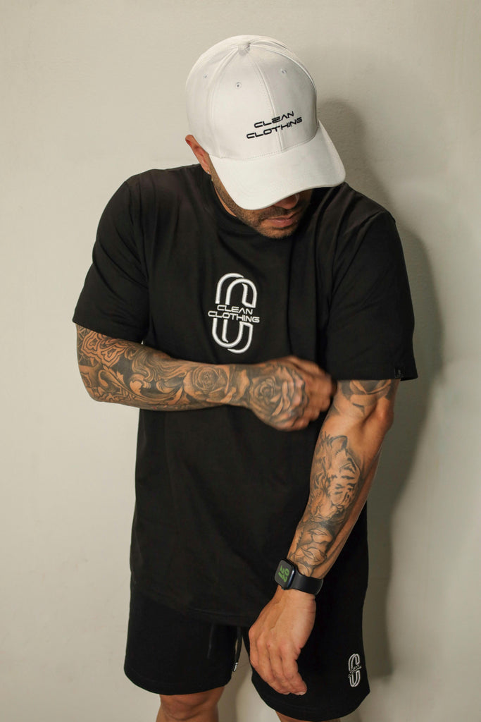 Tshirt big logo black CC