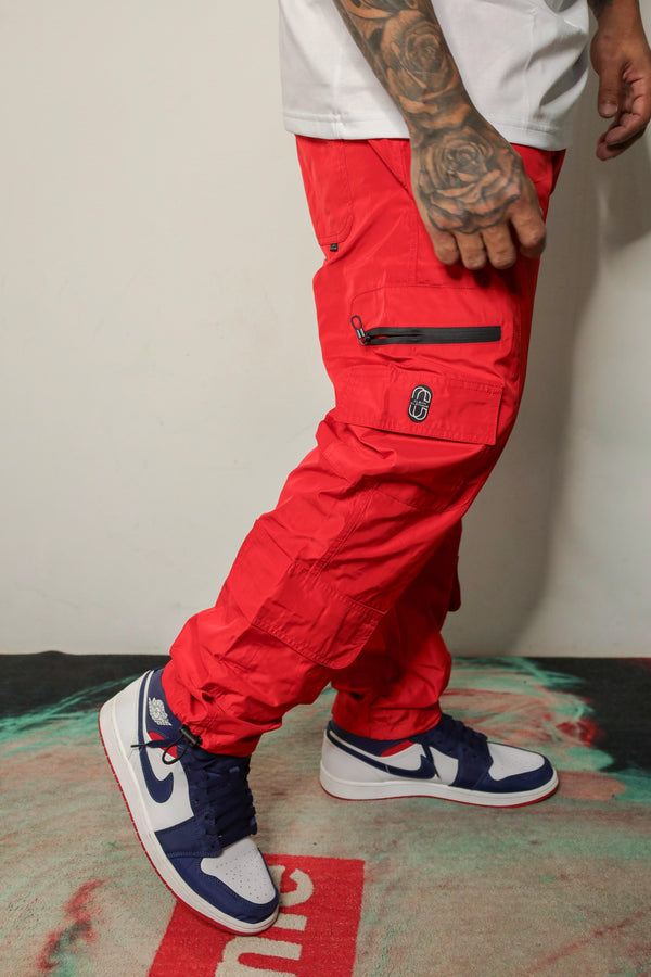 Cargo pants red CC