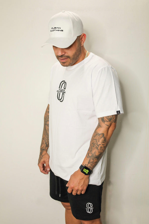 Tshirt Big logo white