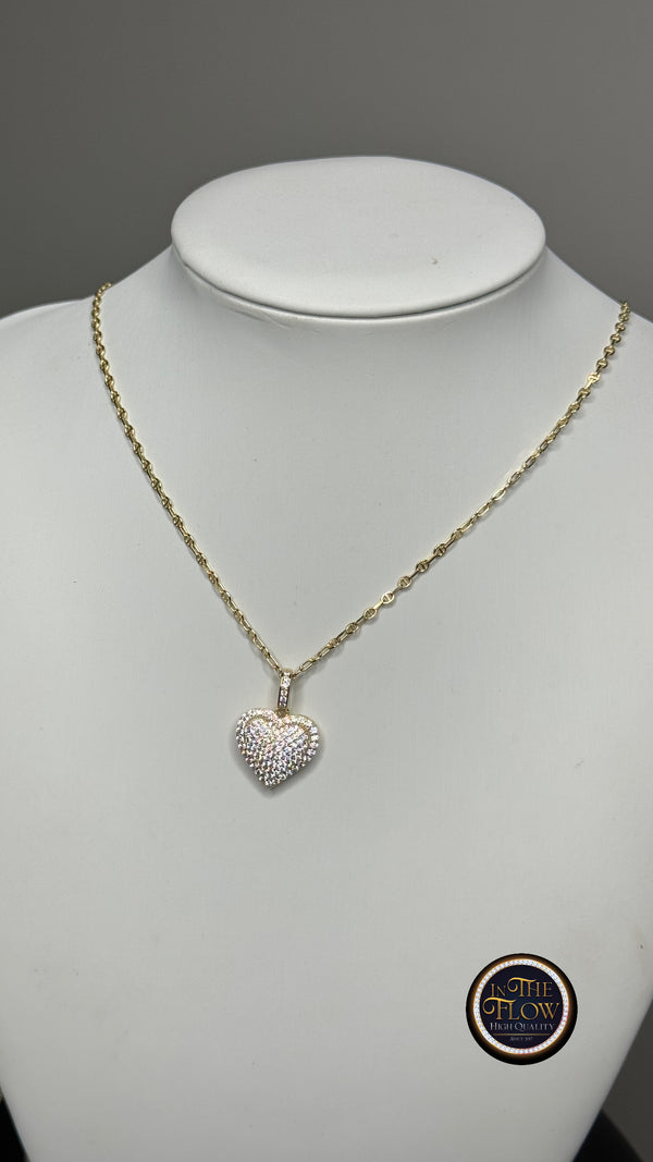 Gucci Chain + Pendant Heart