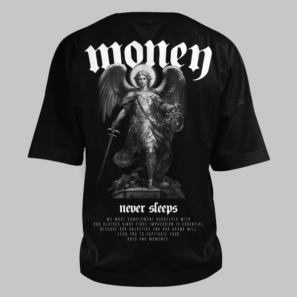 Oversize (Money Never sleeps ) black