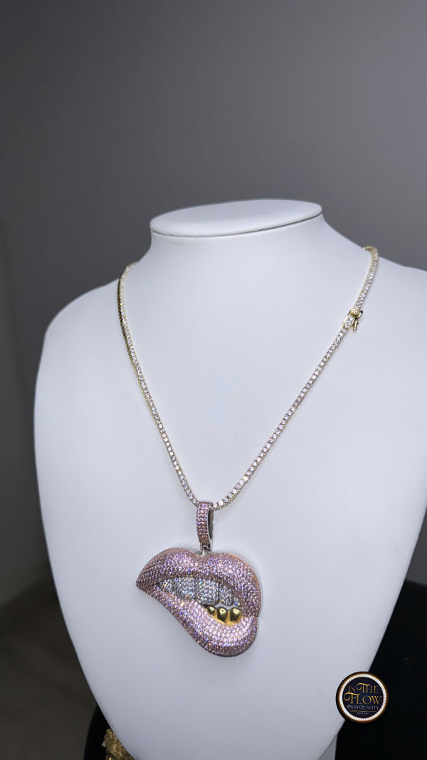 Chain Tennis + Pendant Womens