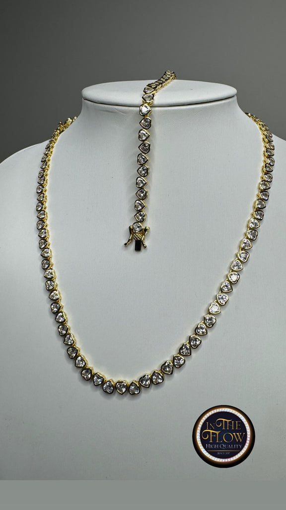 Set Chain Heart ice