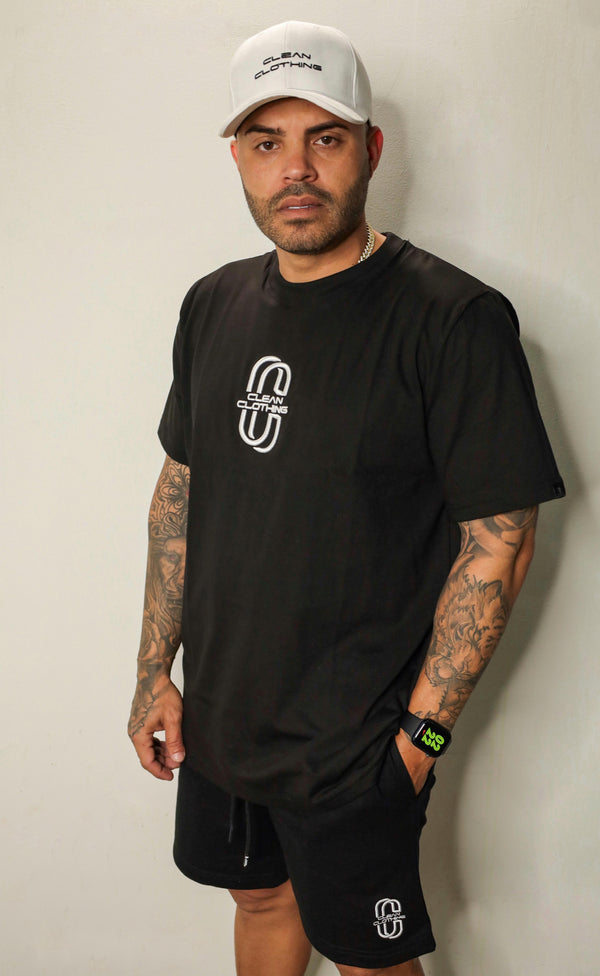 Tshirt big logo black CC