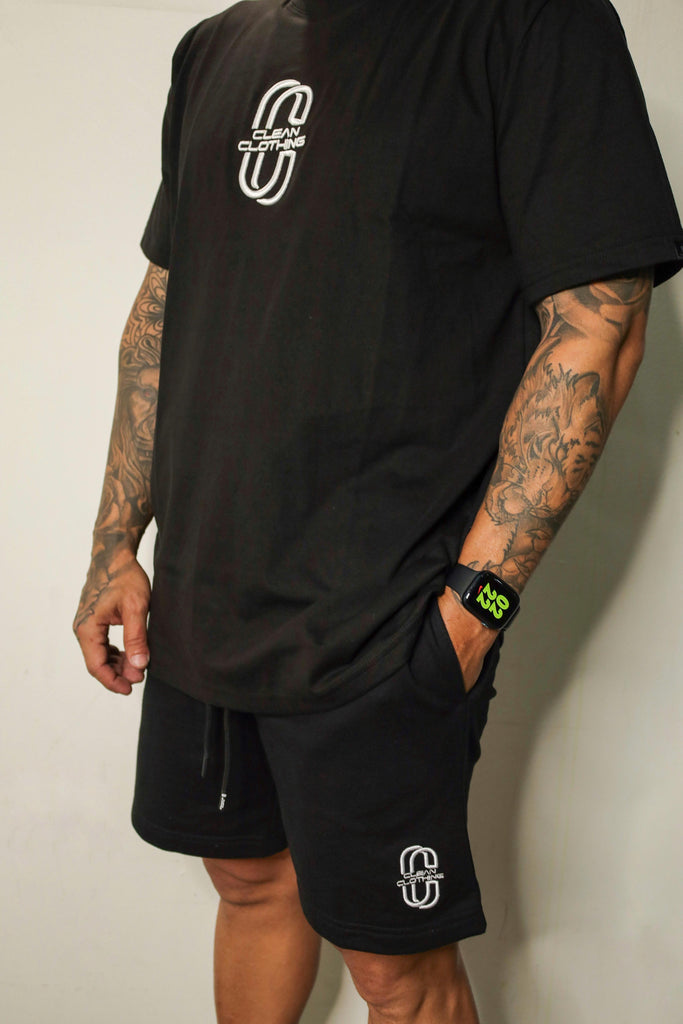 Tshirt big logo black CC
