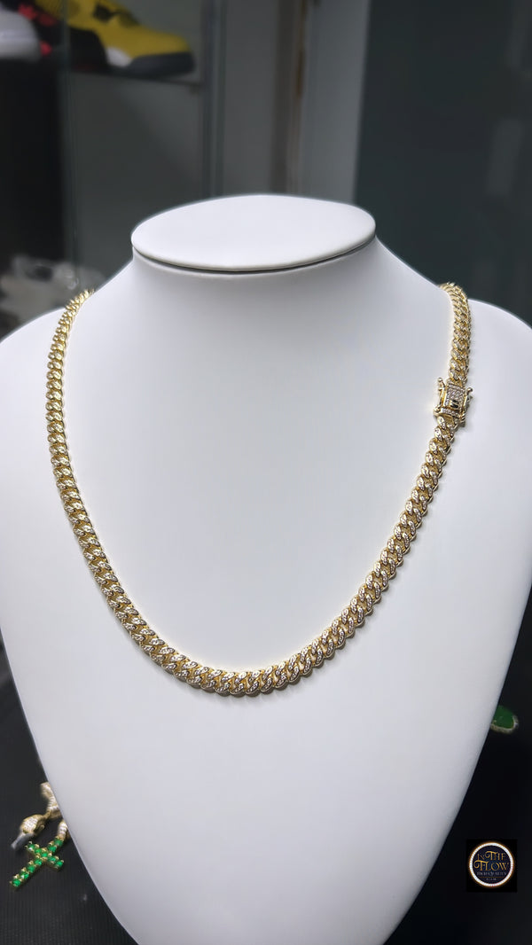 Cuban 6mm x 24” full Diamond