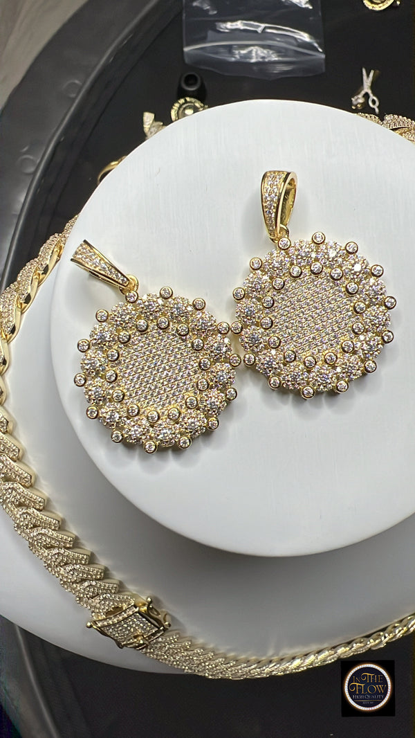 PENDANTS redondo full Diamond