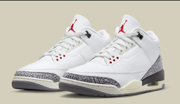 Jordan 3 “White cement “