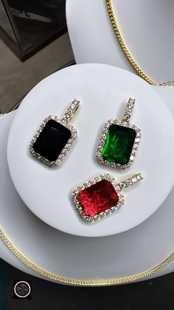 PENDANTS de rubí