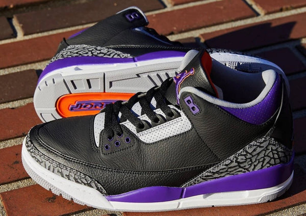 Retro 3 Court Purple