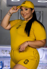 Crop Top Mustard