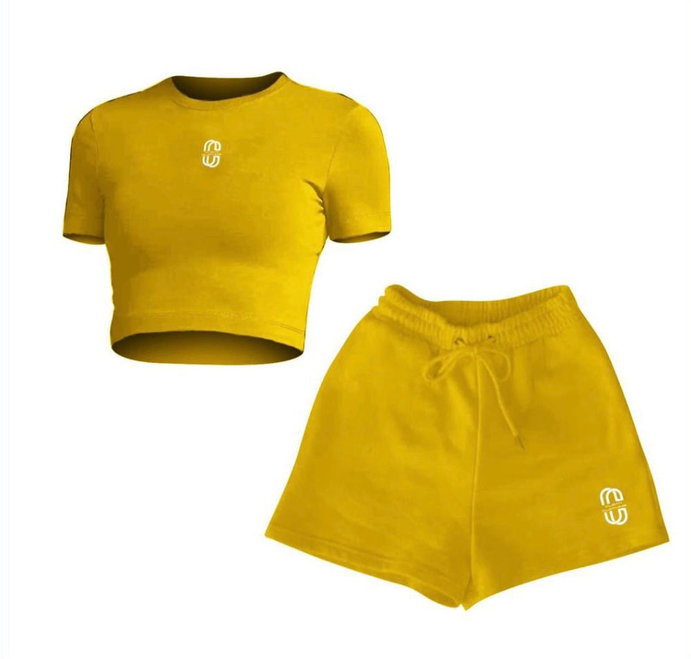 Crop Top Mustard
