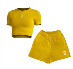 Crop Top Mustard