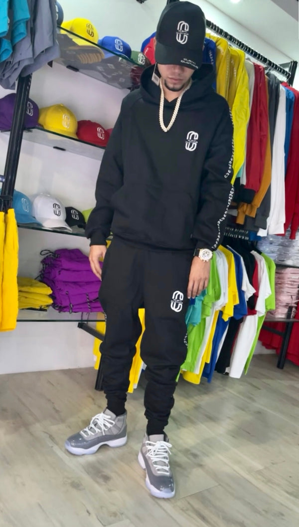 Set Jogger Clean Clothing Black