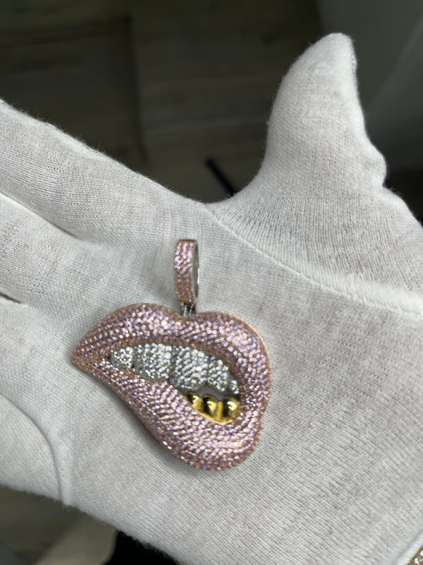 Pendant de Labios Silver