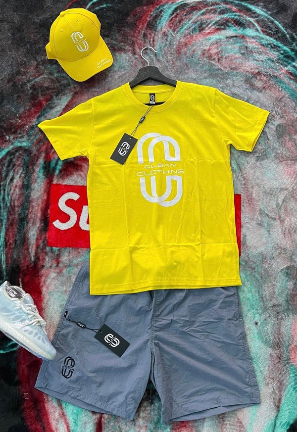 Short Pants Grey Clean Clothing