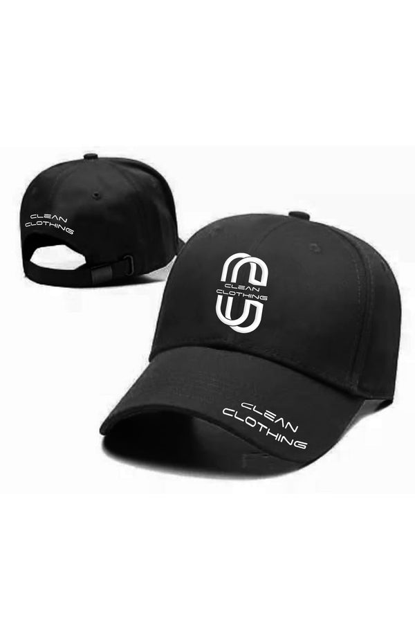Gorras Clean Clothing Black 𝚊𝚗𝚍 White