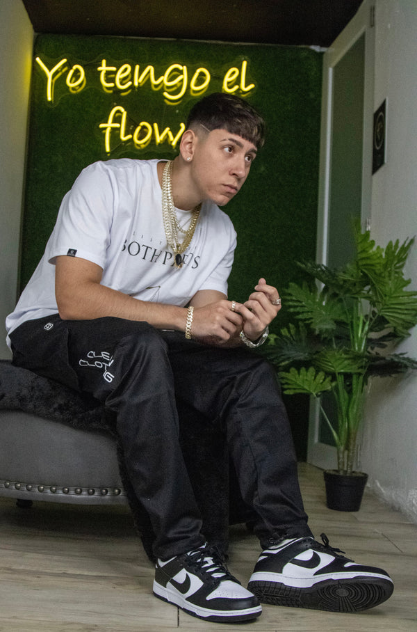 Long Cargo Pants Black