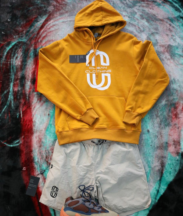 Hoodie Yellow Mustard Clean Clothing