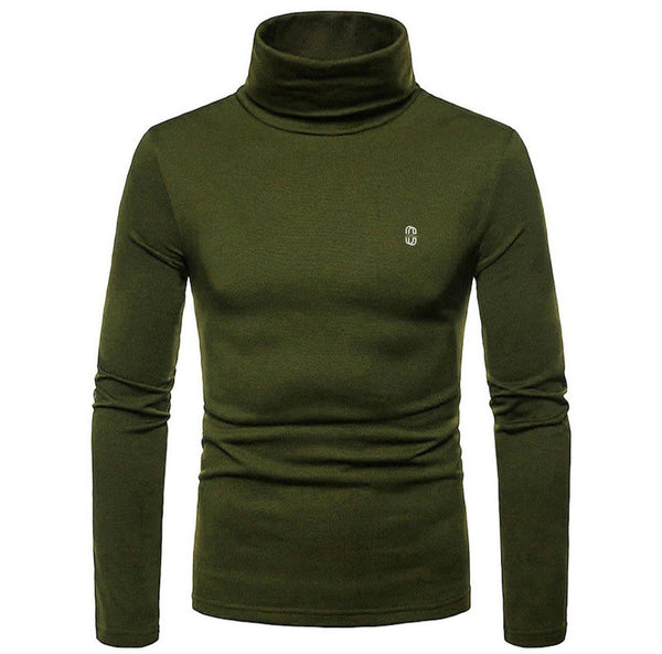 Turtle Neck Olive Green Clean Clothing