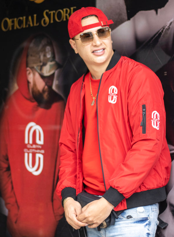 Bomber Jacket Red