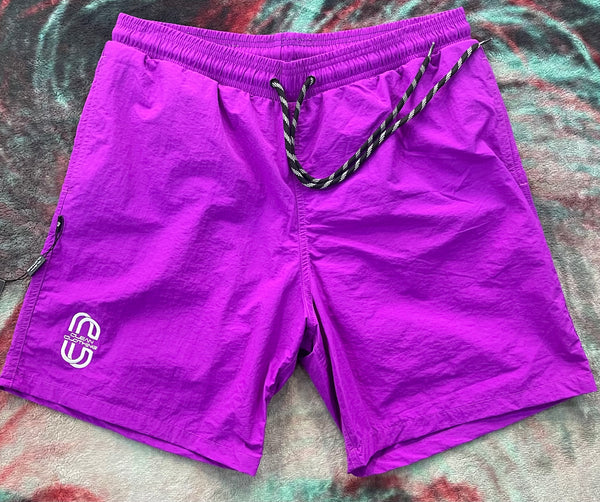 Short Pants Purple Clean Clothing