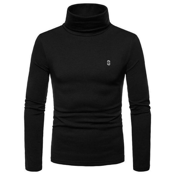 Turtle Neck Black Clean Clothing