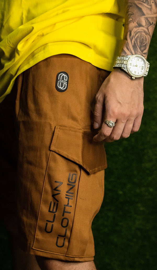 Short Cargo Pants Brown