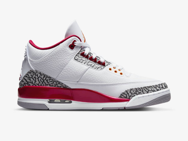 Retro 3 Cardinal Red