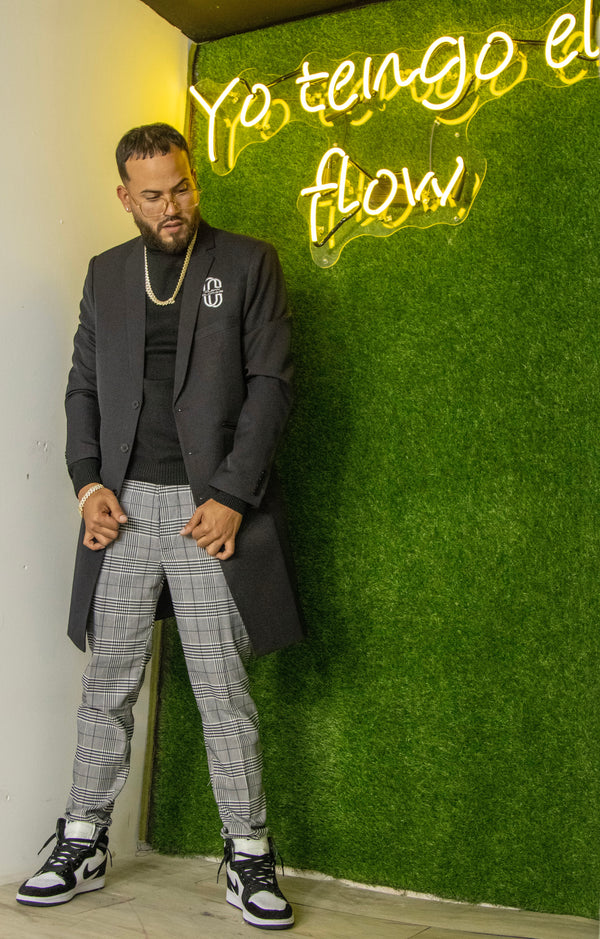 Italian Long Jacket Black Clean Clothing