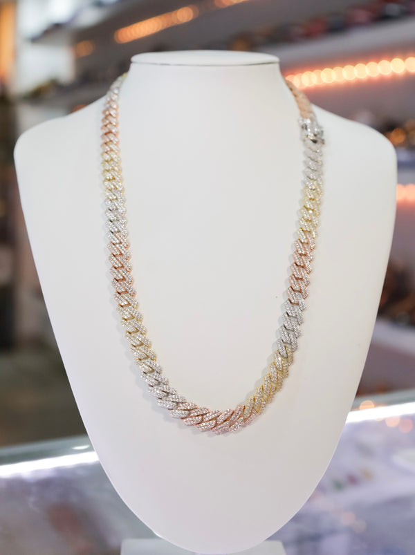 Mónaco Chain Silver & Gold