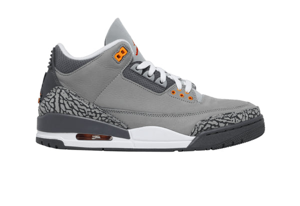 Retro 3 Cool Grey