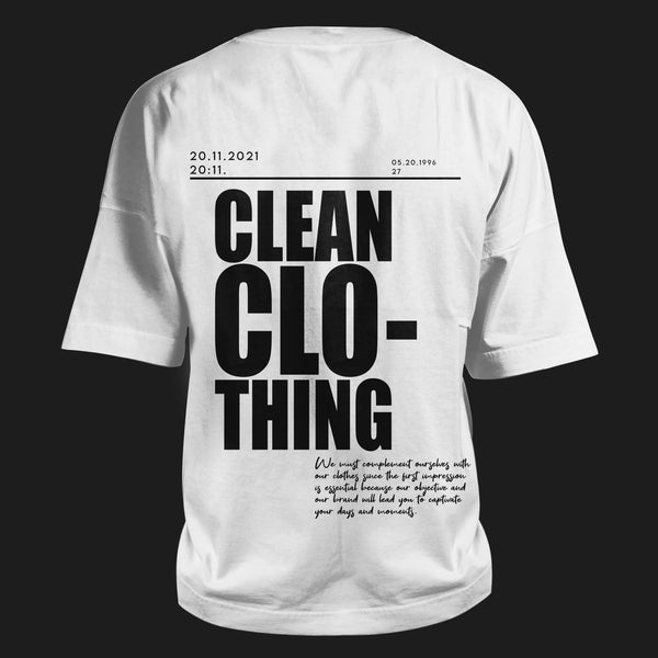 OVERSIZE “Message” brand date of birth